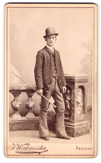 FOTOGRAFIA J. WERKMEISTER, Frisinga, Amtsgerichtgasse 445, ritratto di