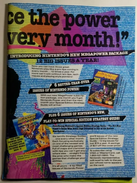 Nintendo power magazine May-June 1990 No Cover