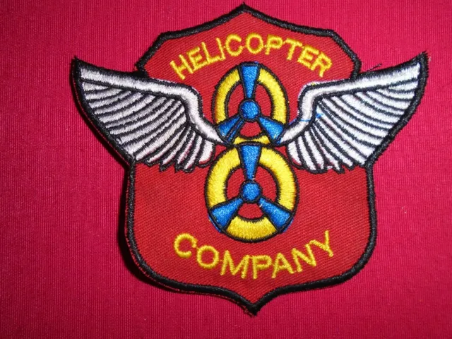 Guerra Vietnam Parche Eeuu Ejército 8th Transporte Company Luz Helicóptero