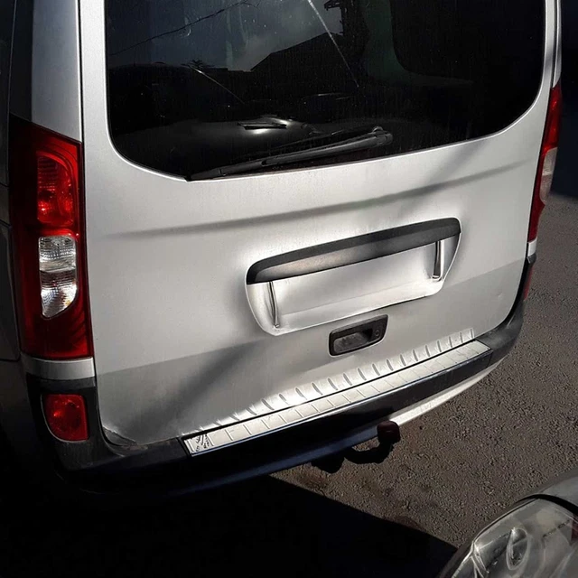 Protection Seuil Pare-Chocs Arrière Aluminium Pour Renault Master 2010-2025