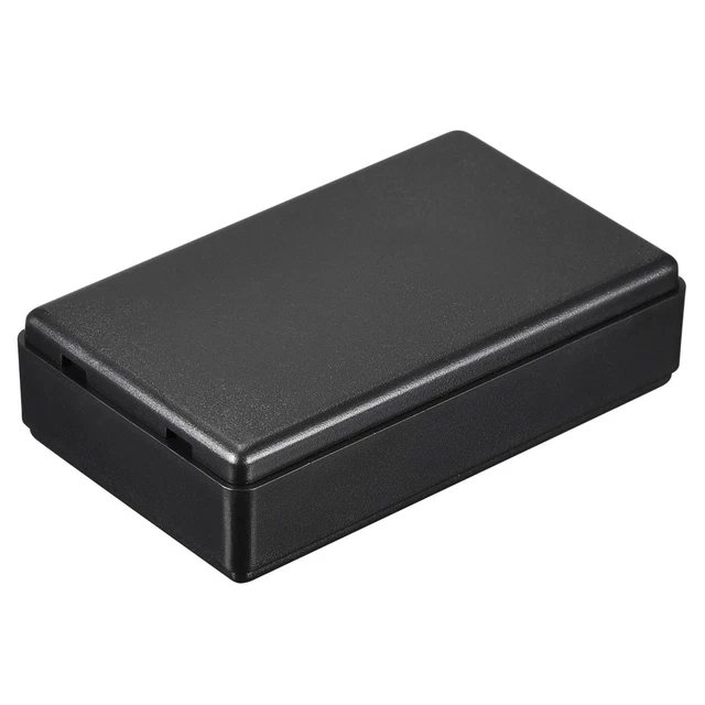 4 pezzi mini scatola di distribuzione antipolvere 58x35x15 mm ABS per progetto elettrico nero