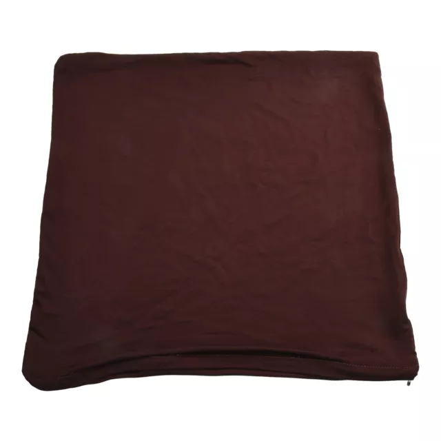 Taie d'oreiller à café douce et durable simple couleur unie housse de coussin