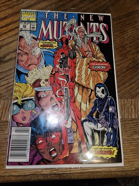 New Mutants #98 First Appearance of Deadpool Marvel Comic Book