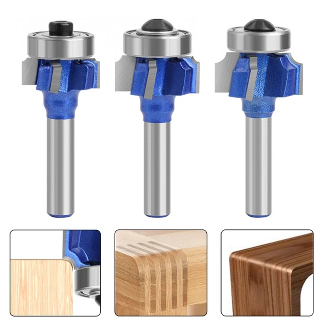 Brandneu Routerbits Fräse Holzbearbeitung Werkzeug Ecke Rund Router Bit