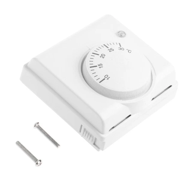 220V 6A Mechanical Room Thermostat Temperature Controller Water for  Contro