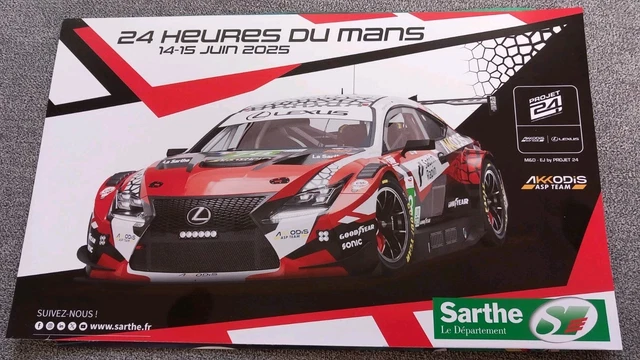 24 Heures du Mans : l'affiche de l'édition 2025 dévoilée - ici