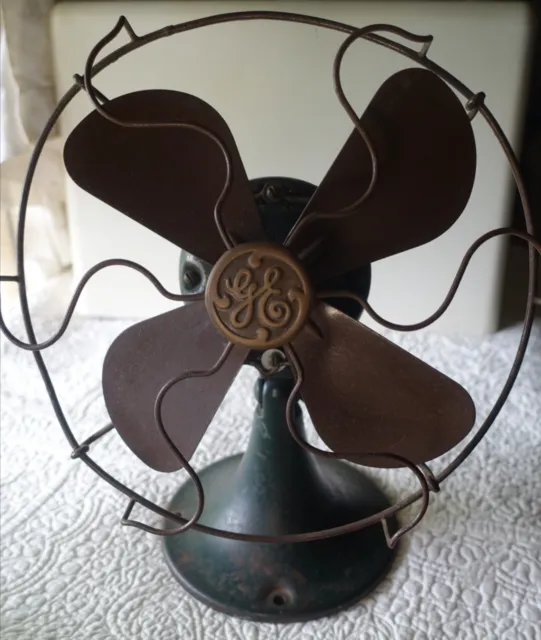 General Electric 1930s Antique 8" Fan