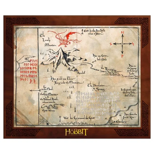 The Noble Collection Lord of the Rings: Map of Thorin