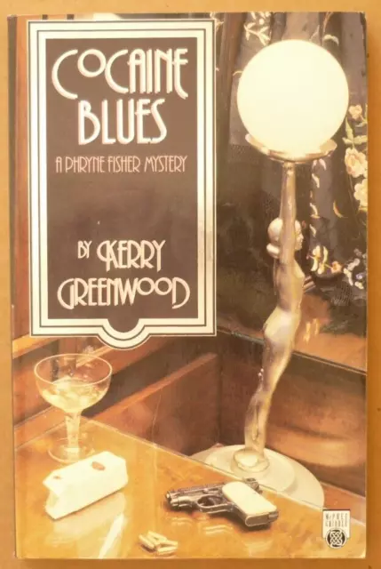 COCAINE BLUES by KERRY GREENWOOD P/b BOOK A PHRYNE FISHER MYSTERY