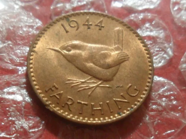 1944 George VI farthing.