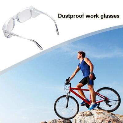 Gafas de seguridad gafas lentes transparentes protección para los ojos polvo trabajo S5K9