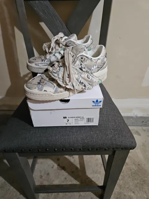 Size 7 - adidas Forum Wings 1.0 Jeremy Scott Money 2021 Used