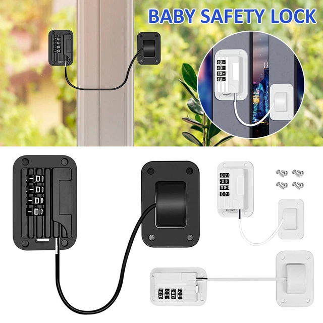 1 * Congelatore di sicurezza congelatore porta serratura finestra adesivo forte codice prova bambino