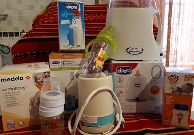 Chicco LOTTO SCALDA BIBERON TERMOS TIRA LATTE MEDELA CHICCO 