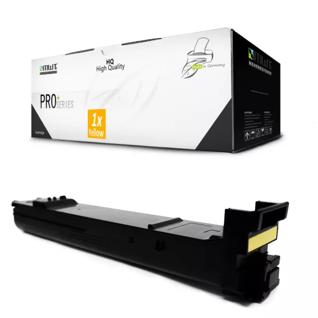 1x Toner pour Konica Minolta Bizhub C 20 P X Px A0DK253 TN318Y Jaune