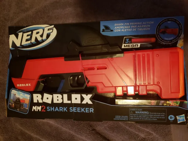 Roblox MM2 Nerf SharkSeeker (READ DESC), Hobbies & Toys, Toys & Games on  Carousell