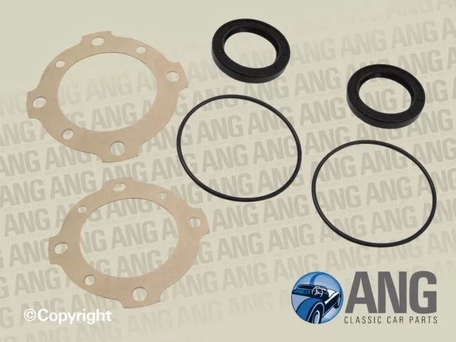 MORRIS MINOR SERIES II, MORRIS 1000 REAR AXLE HUB SEALS KITS x 2 (AXLE SET)