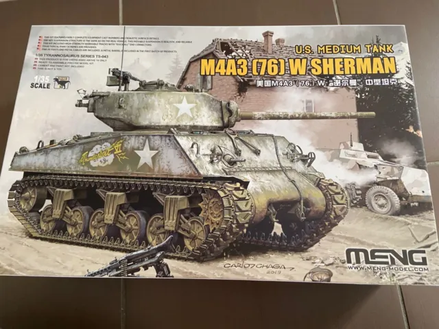 Maquette Meng 1/35 SHERMAN M4A3 (76) W 