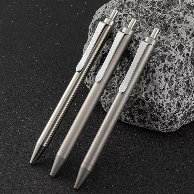 EDC Titanium Writing Pen Portable Signature Pen Stationery Office Ballpoint Pen