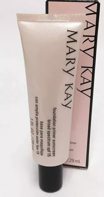 Mary Kay Foundation Primer Sunscreen Broad Spectrum SPF 15 - Expired-FREE SHIP