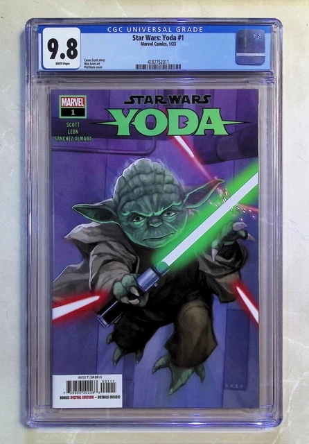 Star Wars Yoda #1 (2023 Marvel Comics) 1st Print CGC 9.8