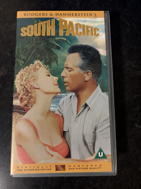 SOUTH PACIFIC 1958 VHS 20th Century Fox Rogers Hammerstein Musical £3. ...
