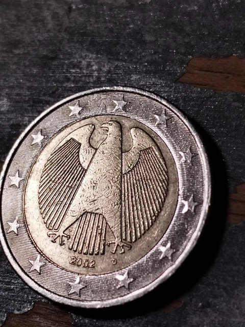 Pièce De 1 Euro Allemagne 2002 - État Circulé Mais Parfait - Collection Monnaie Euro