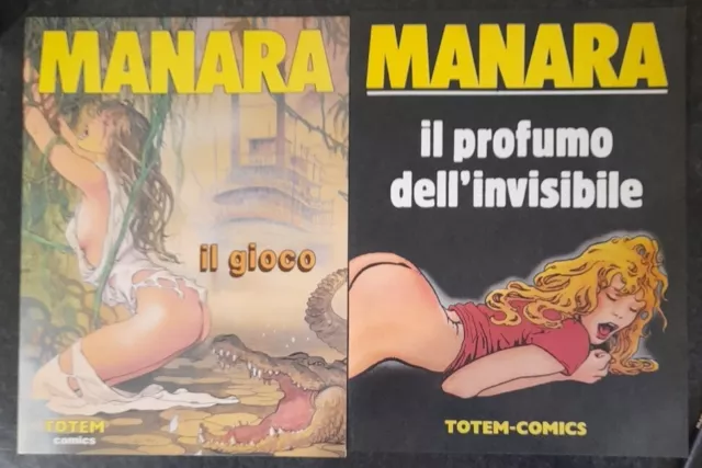 Lot of 9 Manara Coco I Satyrs Gravis Erotic Comics 2