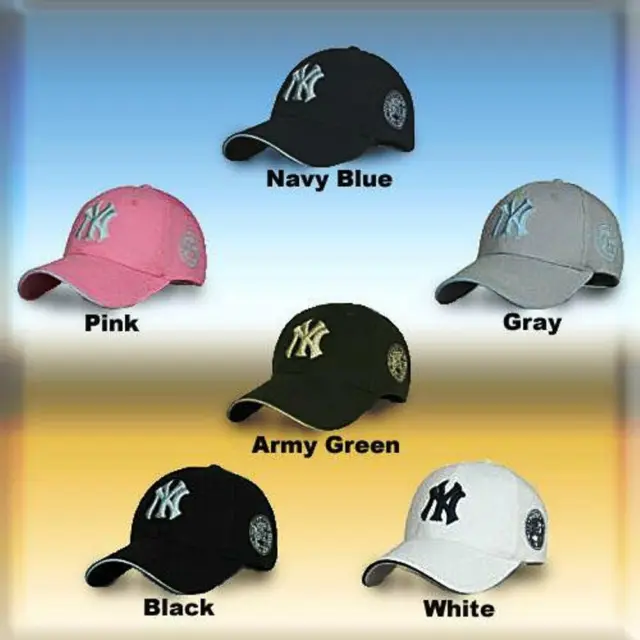 NEW Unisex NY Mens Womens Baseball Mens Women Hat Sport Snapback Hip-Hop Sun Cap