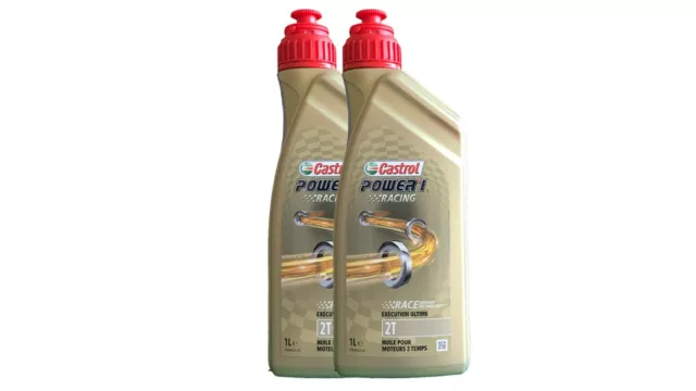 Castrol Power 1 Racing 2T API TC, JASO FD, ISO-L-EGD 2x1 Liter