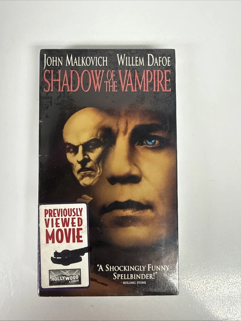 SHADOW OF THE Vampire (2000) VHS📼 2001 [Sealed] John Malkovich Willem ...