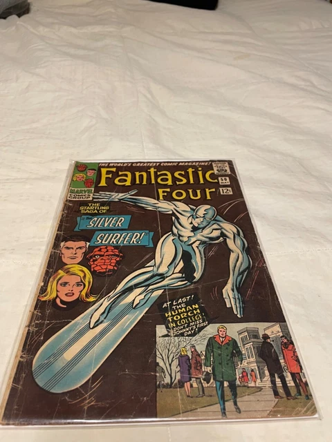 FANTASTIC FOUR# 50 Good 3-4.0 3RD APP. SILVER SURFER /2nd   GALACTUS     1966