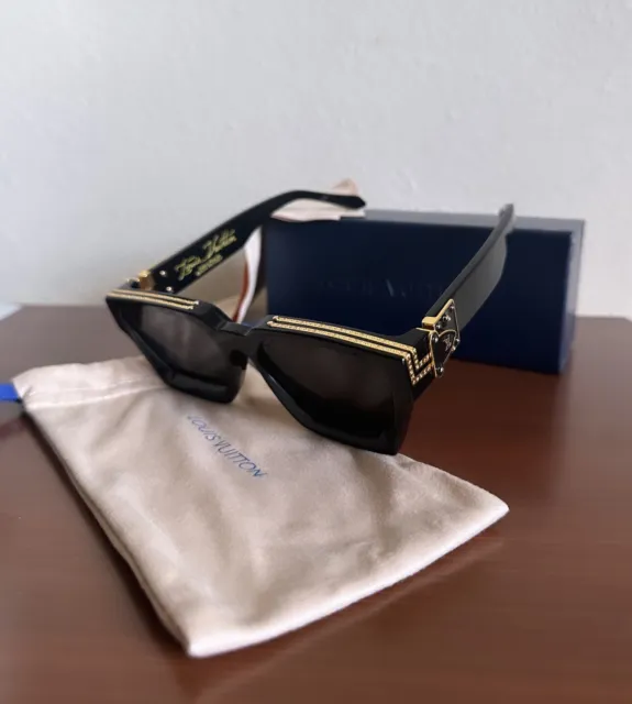 LOUIS VUITTON Z1165W 1.1 Millionaires Sunglasses - Black $450.00 - PicClick