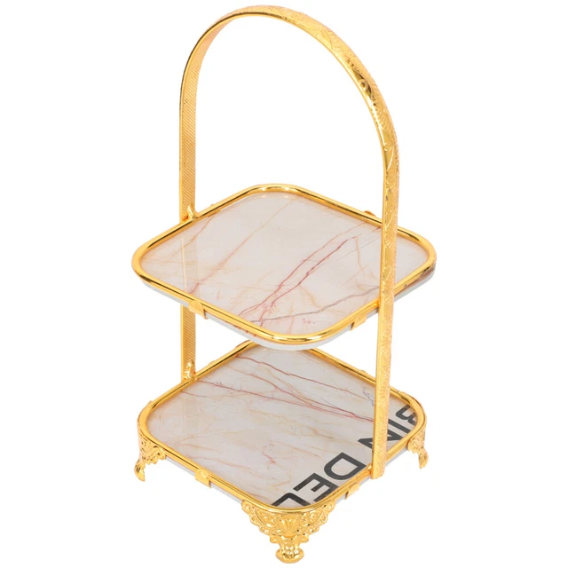 Portavassoio supporto per torte in ferro supporto per cupcake supporto per dessert pasticceria
