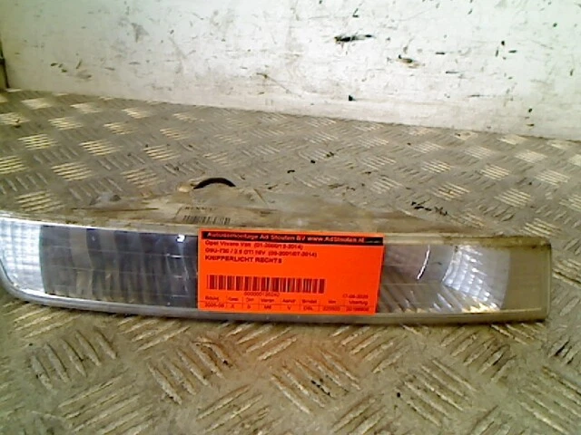 89005566 INDICATORE DI DIREZIONE DX Opel Vivaro 2005