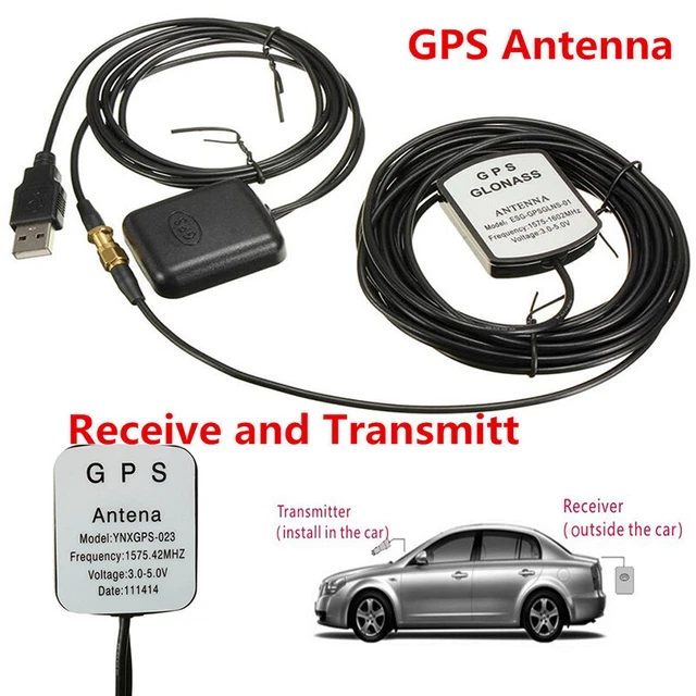 USB GPS RECEIVER For Car Laptop PC Navigation GPS Antenna Receive And