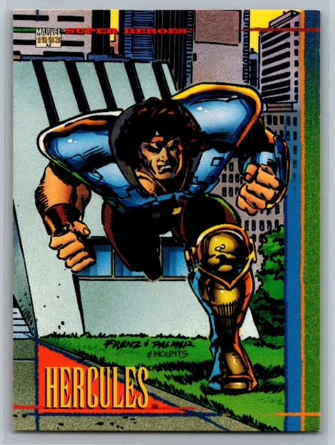 1993 Skybox Marvel Universe Series IV Hercules #96