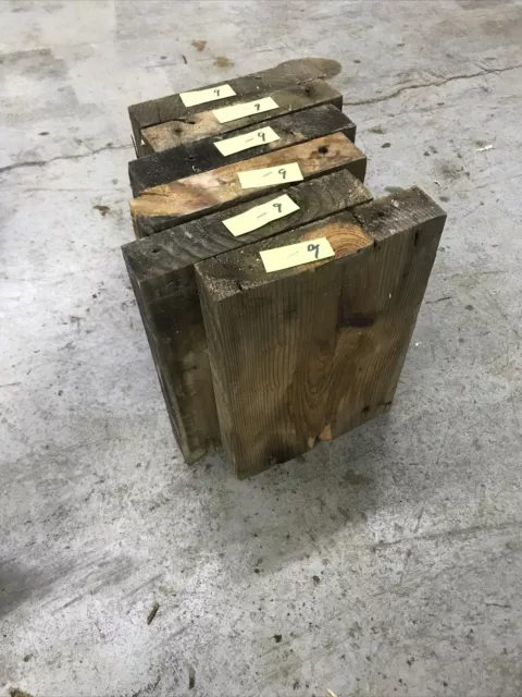 6 2x8x10” Weathered Barn Wood Reclaimed Board Planks table top pine rustic slab