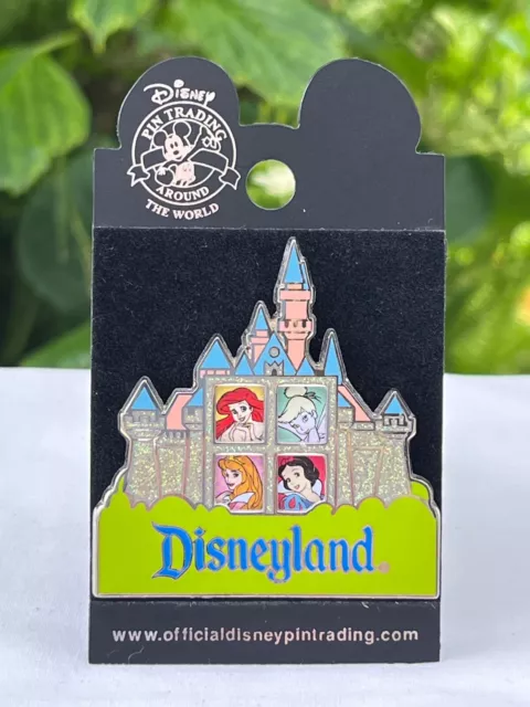 Disney Pins 2003 DLR Princesses Castle Windows Ariel Aurora Tink Cinderella NWT