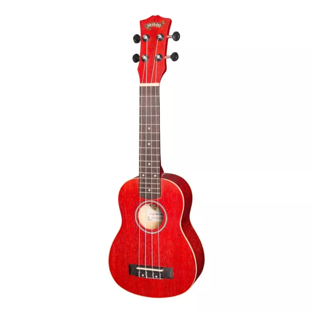 Mojo 'Colour Series' Soprano Ukulele (Wine Red)