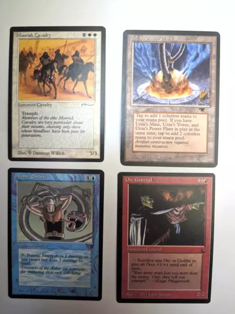 MTG Four Horsemen vintage mini Repack, first 4 expansions 4-card lot! Bonus BETA