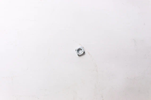 (100-Pk) Zoro Select Hot Dip Square Nut Regular Galvanized Steel 3/8"-16