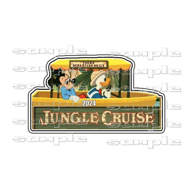 DISNEY JUNGLE CRUISE 2024 upp Premade Scrapbook Paper Piece die cuts