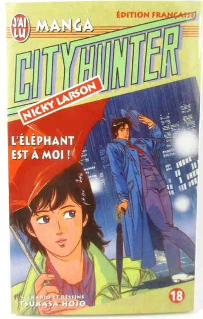 Manga City Hunter Nicky Larson Tome 18 Tsukasa Hojo J'ai Lu Version Française