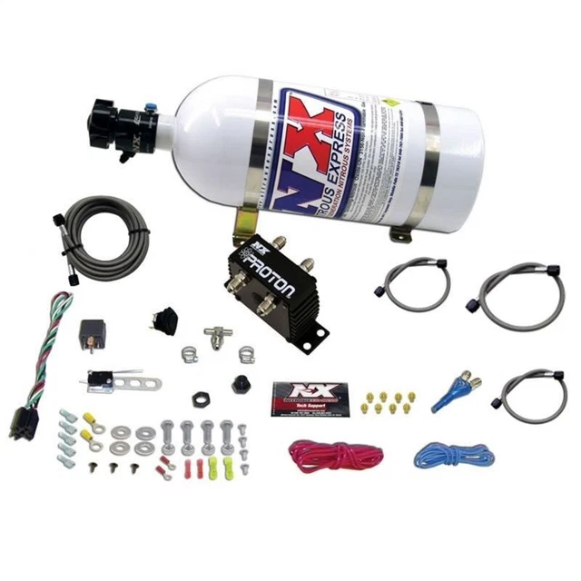 Nitrous Express Proton Forti Nitroso Kit W/10lb Bottiglia - 20421-10