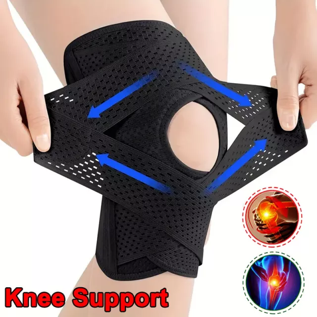 Knee Support Compression Sleeve Meniscus Joint Pain Arthritis Relief Recovery