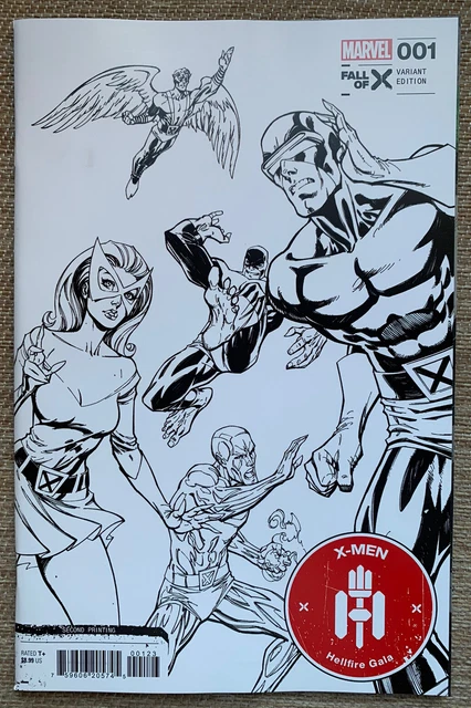 X-men Hellfire Gala 2023 #1 2nd 1:25 Campbell Variant