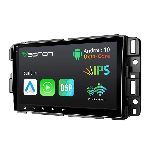 For GMC Chevrolet Chevy Sierra Android 10 Car Stereo Radio GPS Navigation 8-Core
