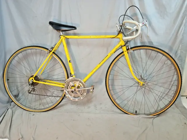 1973 Motobecane Nomade Tourisme Vélo Route 54cm Taille S Crantée Acier Rapide