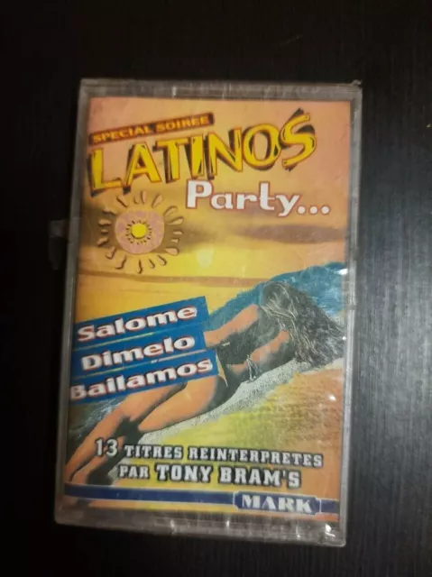 K7 Audio: Latinos Party - 13 Titoli Reinterpretes Di Tony di Bram ( Nuovo